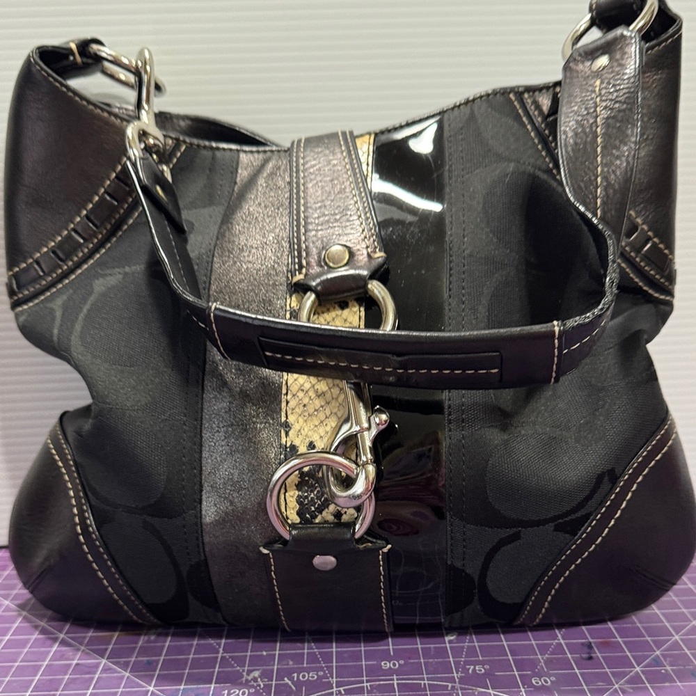 Vintage Coach Hamptons Hobo